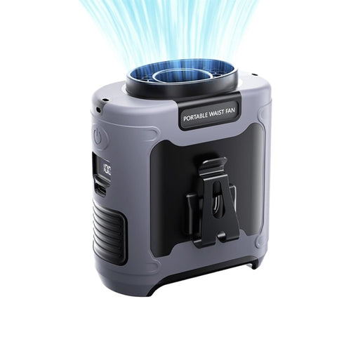 Portable belt fan with USB charging | Bowlift