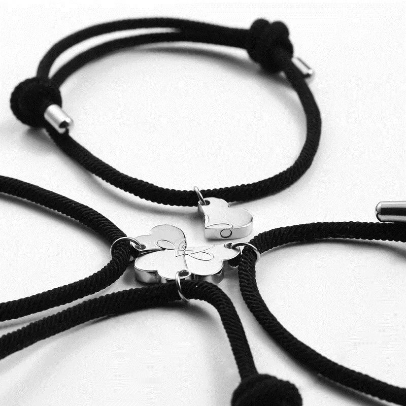 BowLift | 4pc Magnetic Heart Rope Bracelets