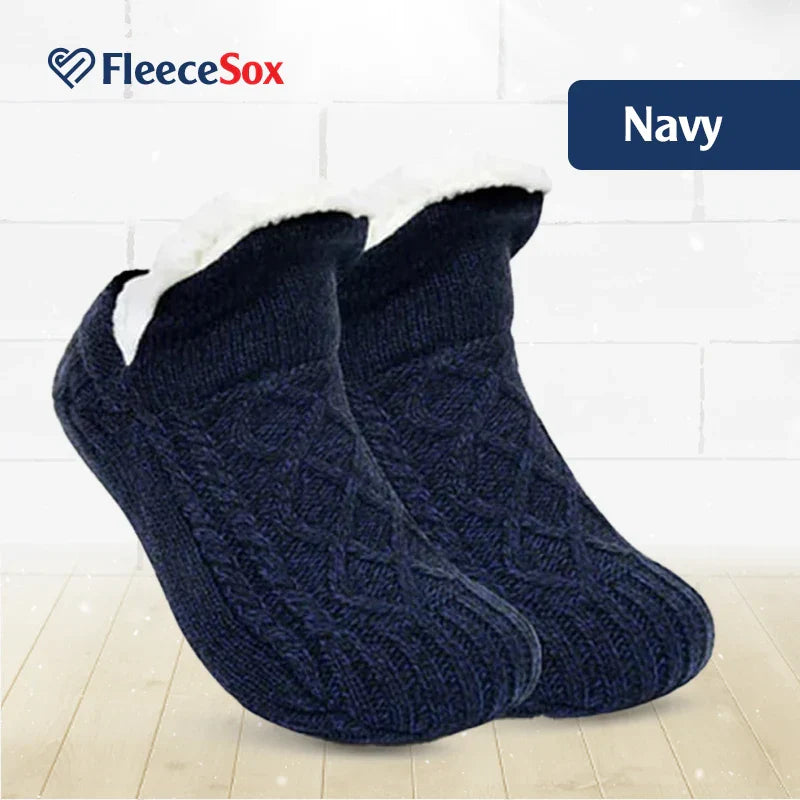 BowLift | Fleece-Lined Non-Slip Thermal Slippers Socks