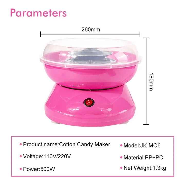Electric Cotton Candy Making Machine Bowlift