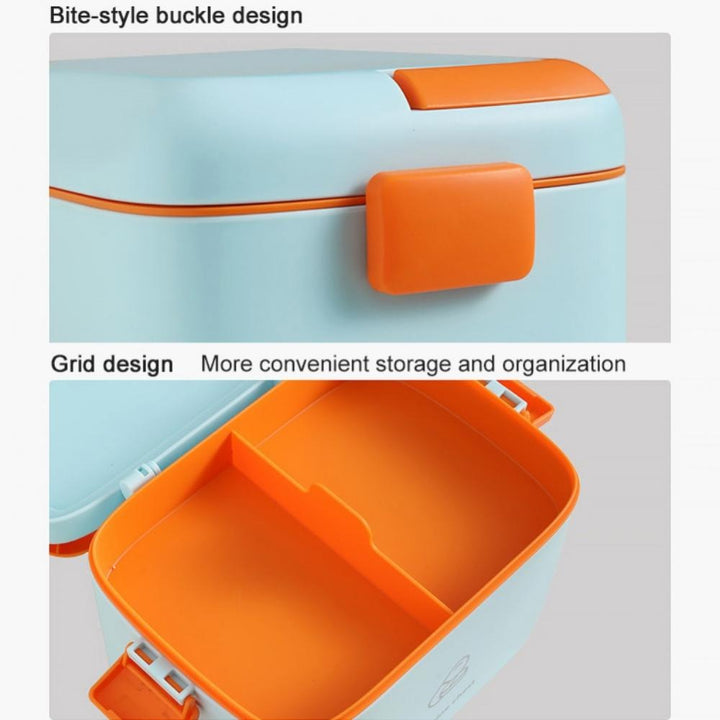 Multi-Functional Medicine Cabinet Family Emergency Kit Box Organizer Bowlift
