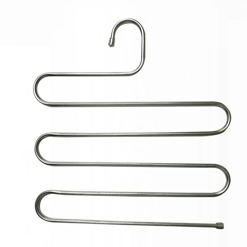 BowLift | 5-Layer Stainless Steel S-Shape Clothes Hanger