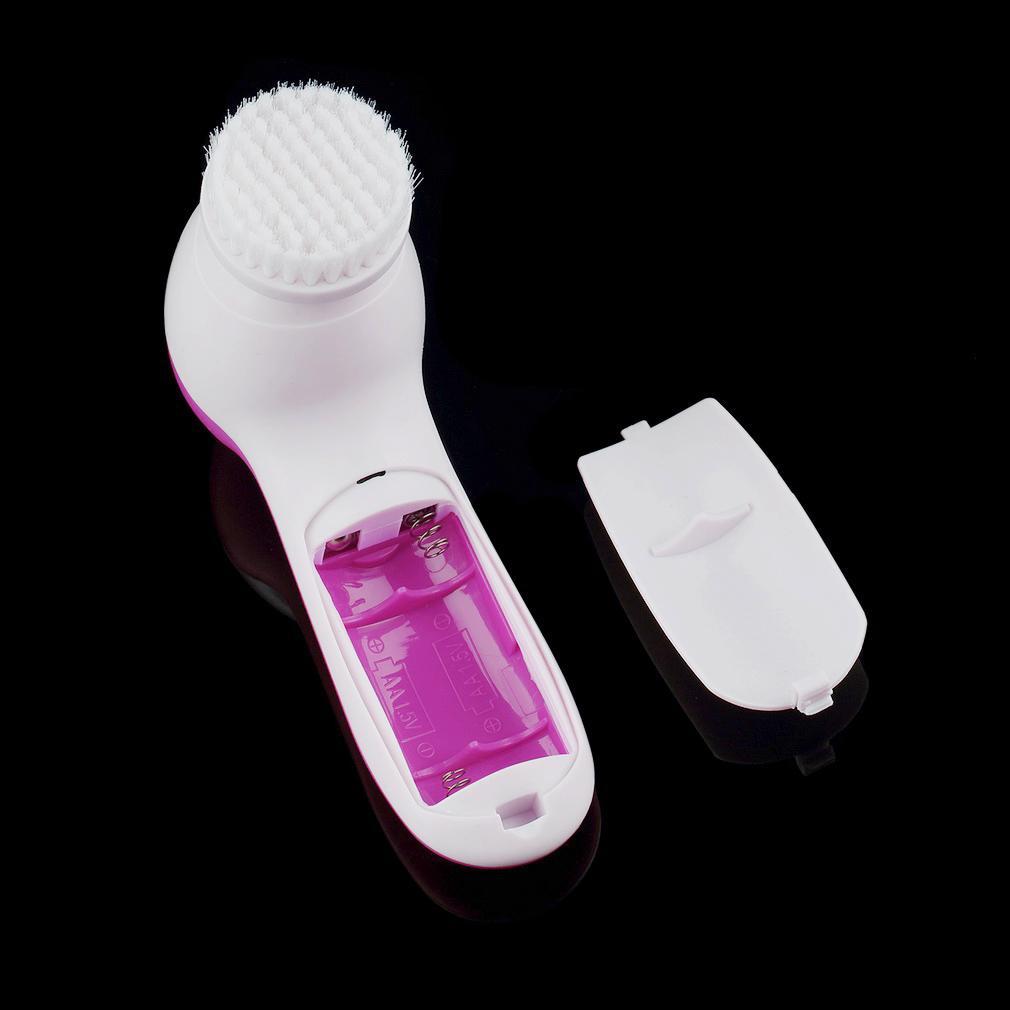 BowLift | IcoolGadget 5 in 1 Electric Facial Cleanser Body Massage Mini Skin Pore Cleaner Beauty Massager Wash Face Machine