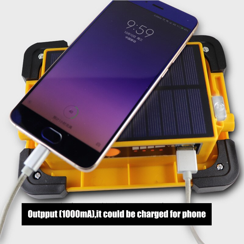 Solar Power Bank Led Camping Light | Bowlift