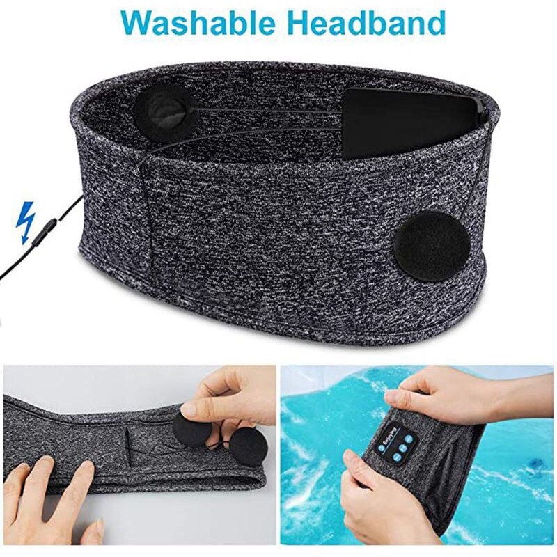 BowLift | Bluetooth Sleep Headphones Soft Fabric Headband