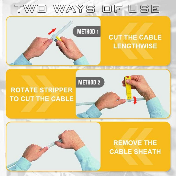 Wire Stripper Pocket Knife Tool | Bowlift