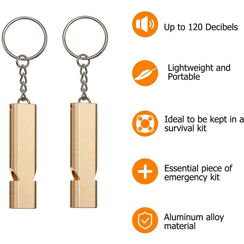 BowLift | Ultra Loud Survival Emergency Whistle Keychain