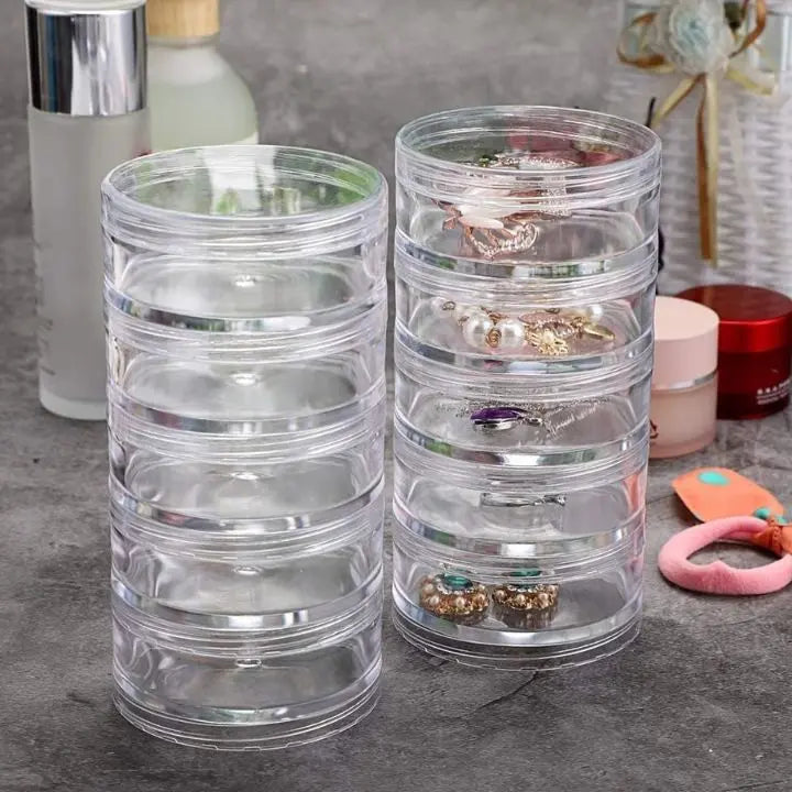 BowLift | 5-piece Multifunctional Stackable Containers for Accessories