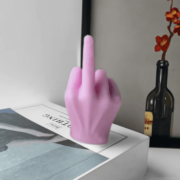BowLift | Hand Gesture Candle – Scented Soy Wax Decoration