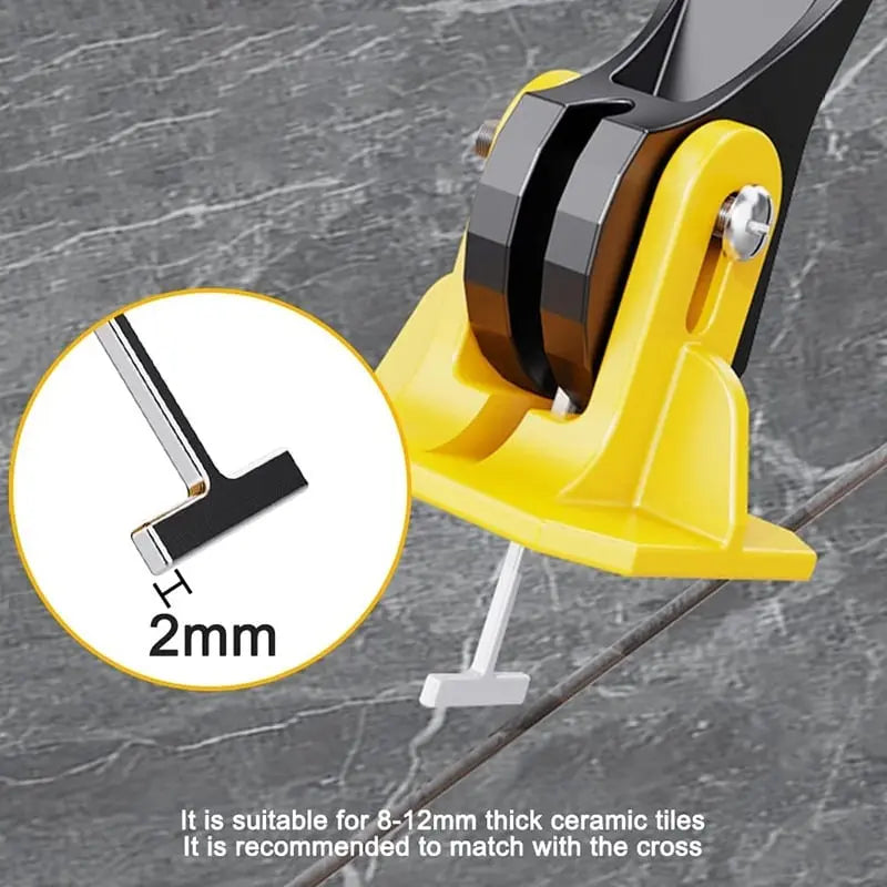 BowLift | 50 Piece Tile Leveling System with Steel Pins for Even Joints
