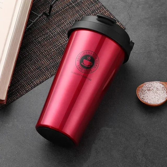 BowLift | WarmCold Insulation Cup – Stainless Steel Travel Mug 500 ml with Slide Lid