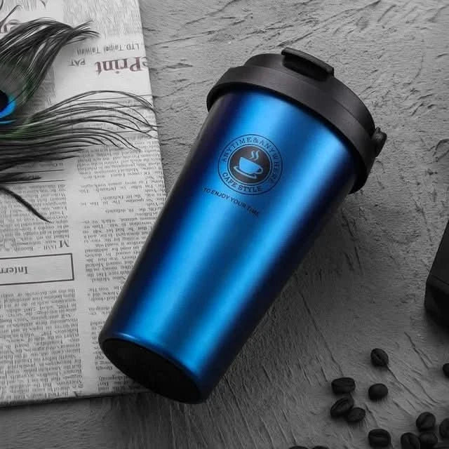 BowLift | Insulated stainless steel travel mug | 500 ml leak-proof & double-walled