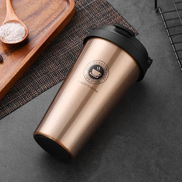 BowLift | WarmCold Insulation Cup – Stainless Steel Travel Mug 500 ml with Slide Lid