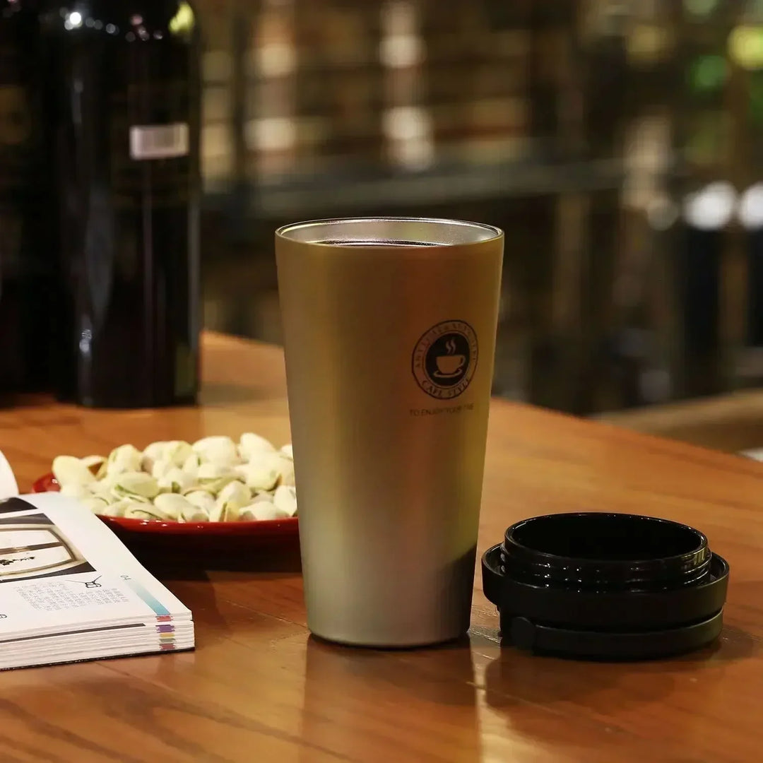 BowLift | WarmCold Insulation Cup – Stainless Steel Travel Mug 500 ml with Slide Lid