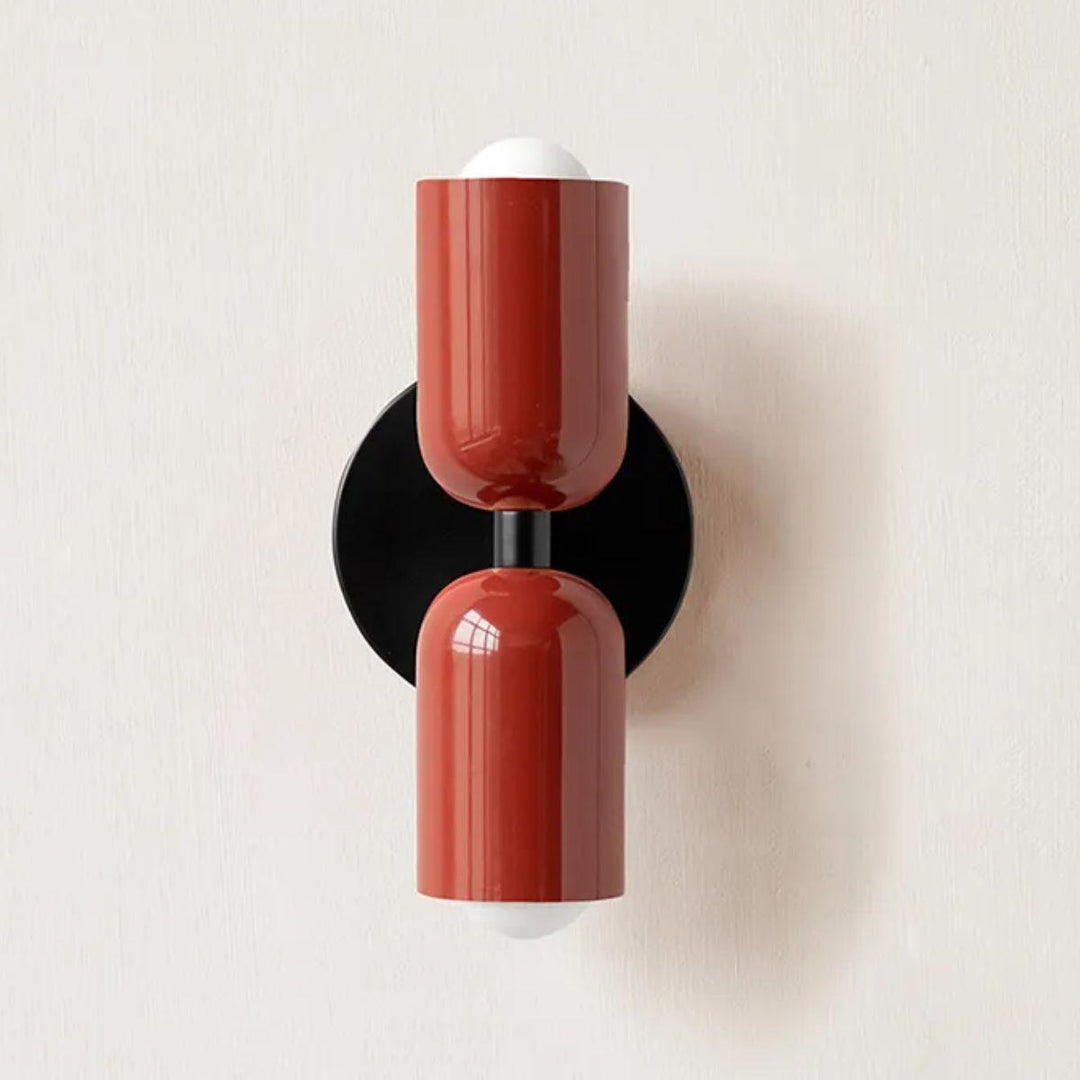BowLift | Wall Lights Modern Glass Double Shade Lamp