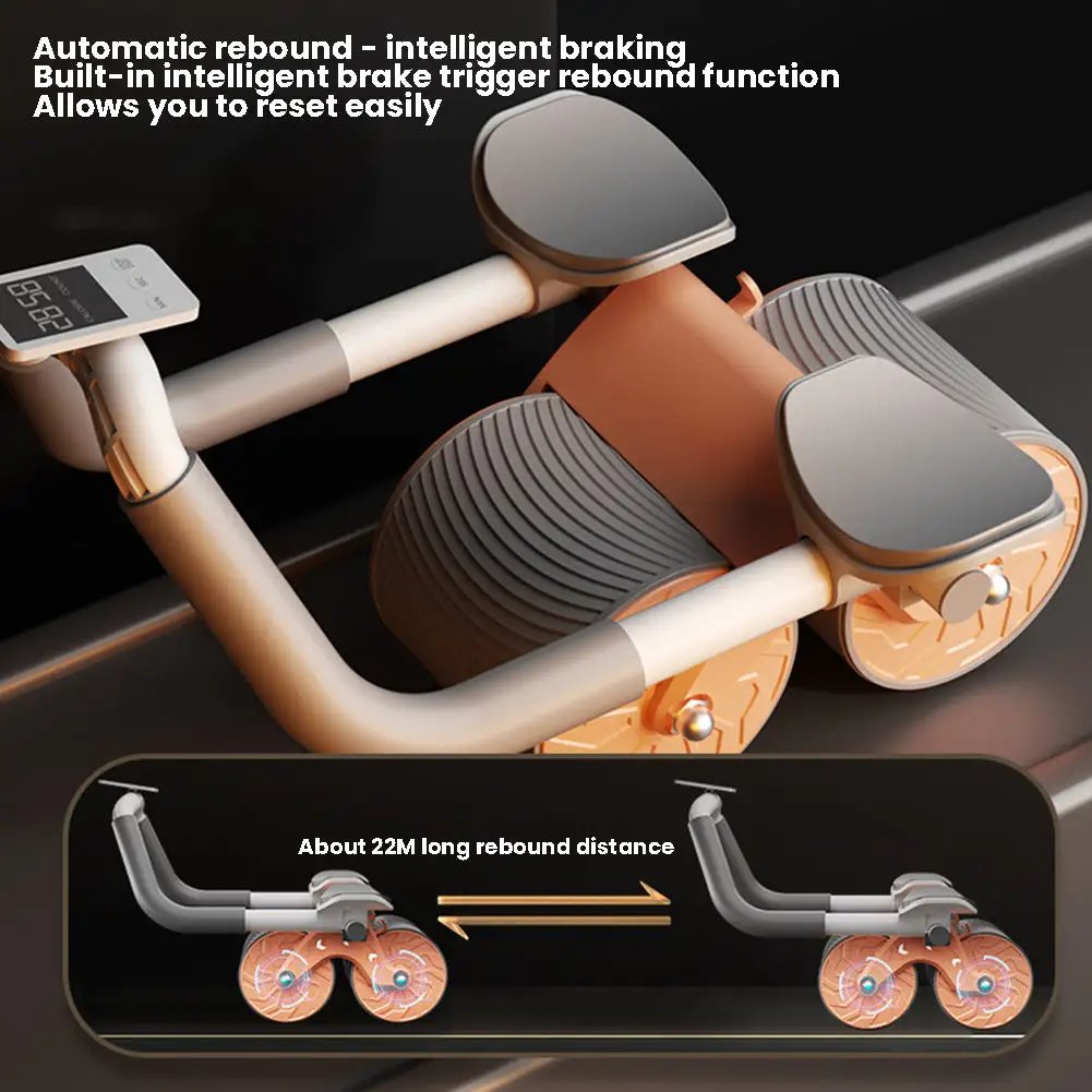 BowLift | Brand New Upgrade! Get Perfect Abs with our Auto-Rebound Ab Wheel!