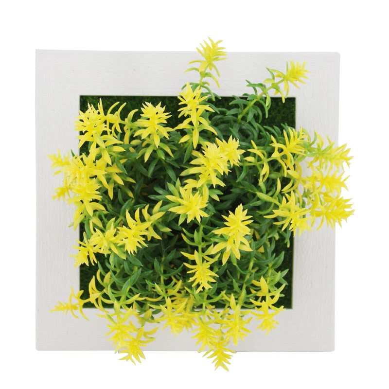 BowLift | GreenFrame Wall Decoration – 3D Art Plant in Modern Hanging Frame