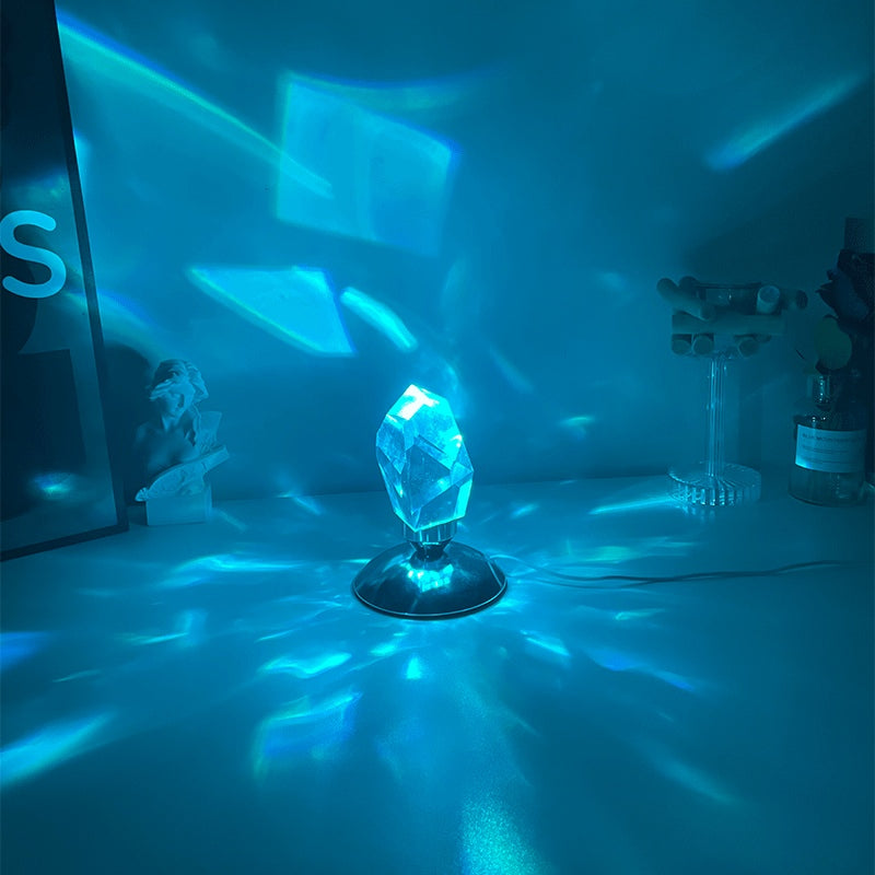 BowLift | Crystal bedside lamp