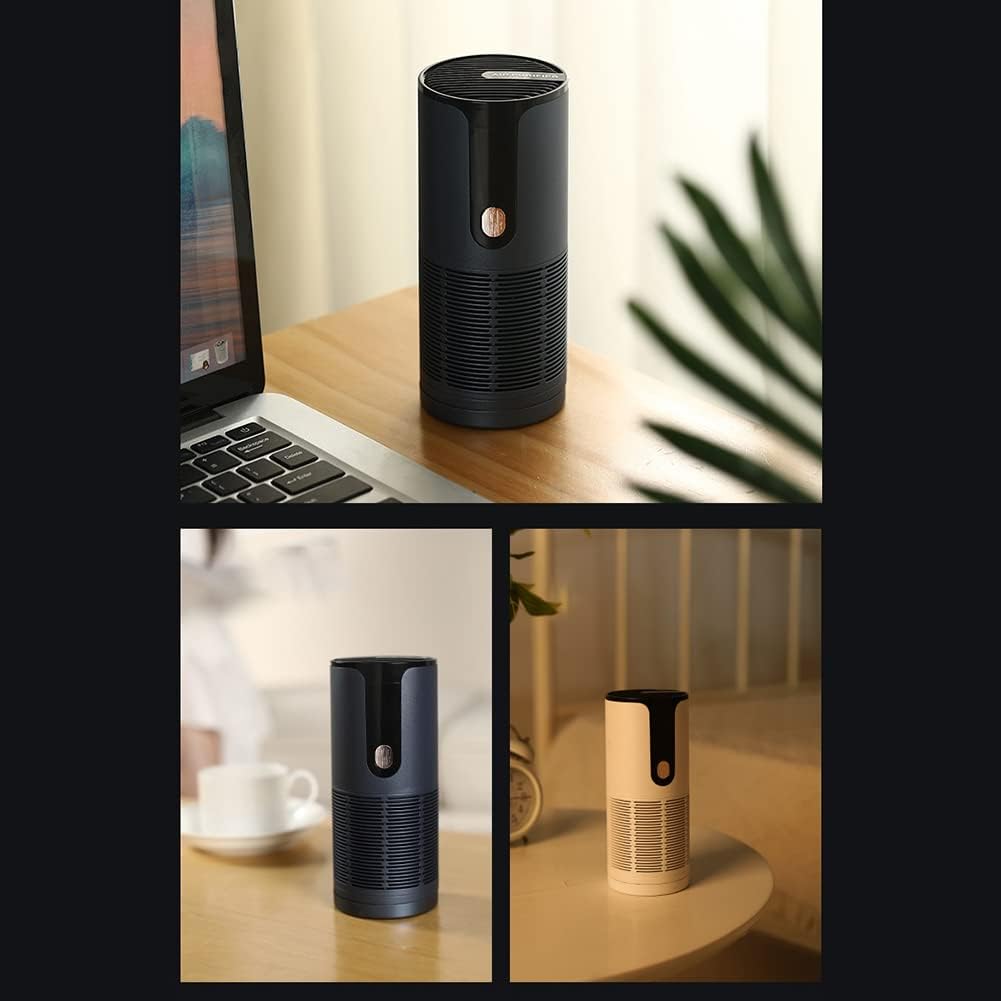BowLift | Portable Cleaner Purifier – USB Rechargeable Air Freshener with Activated Carbon & Aromatherapy