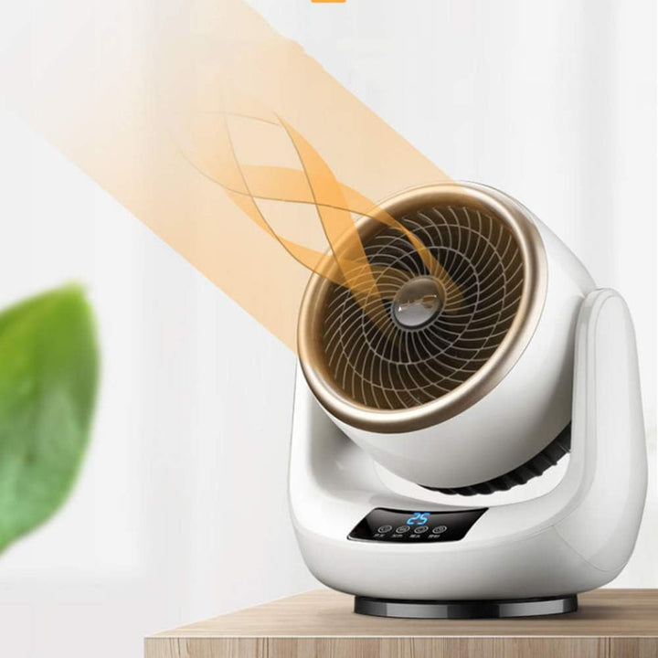 Portable Silent Air Circulation Fan | Remote Control, 360° Rotation & Adjustable Speed for Year-Round Comfort | Bowlift