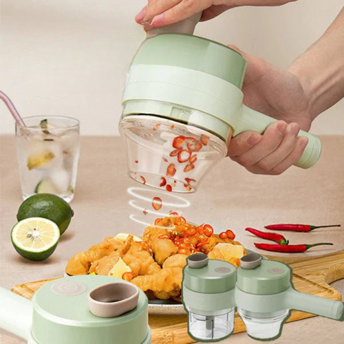 4-in-1 Turbo Kitchen Rocket — Revolutionize your kitchen and enjoy lightning-fast freedom from chopping stress! | Bowlift