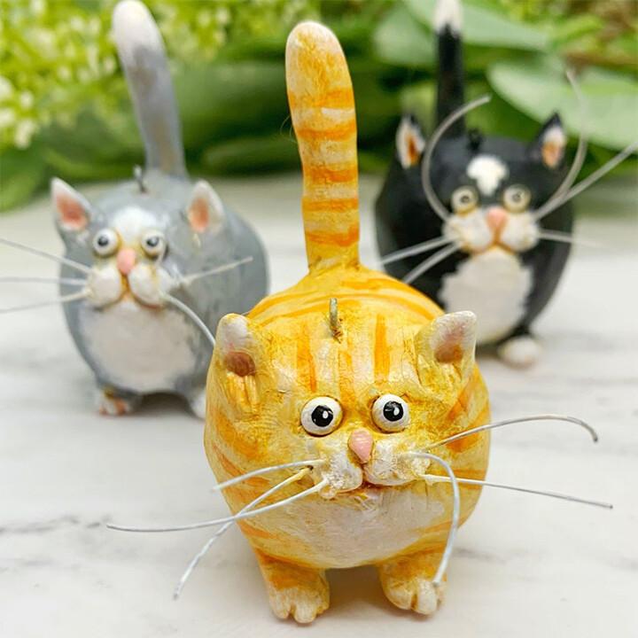 BowLift | Handmade, Unique Cat Christmas Ornament