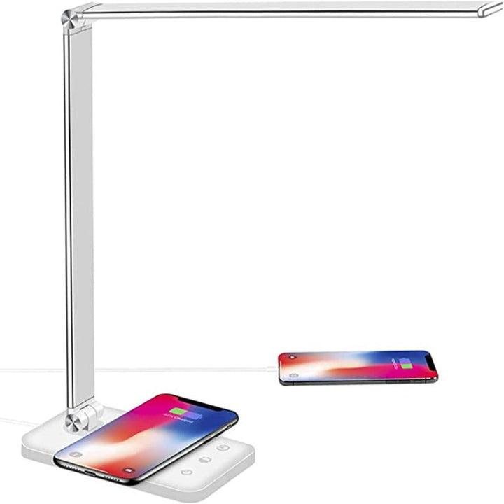 LED TaBowlifte Lamp with USB Charging Port - 5 Light Settings & DimmaBowlifte Brightness for Desk and Reading | Bowlift
