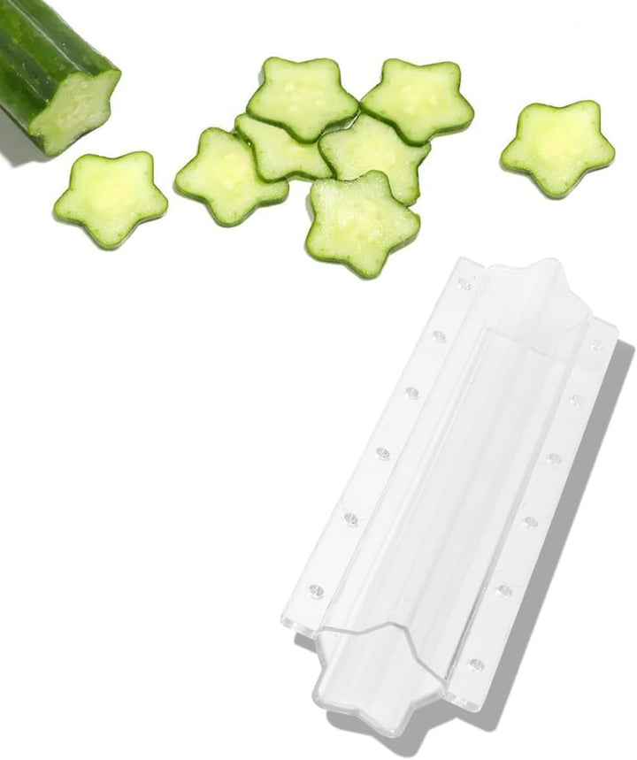 BowLift | Star shape vegetable mold for cucumbers – Creative mold rail for fruits and vegetables