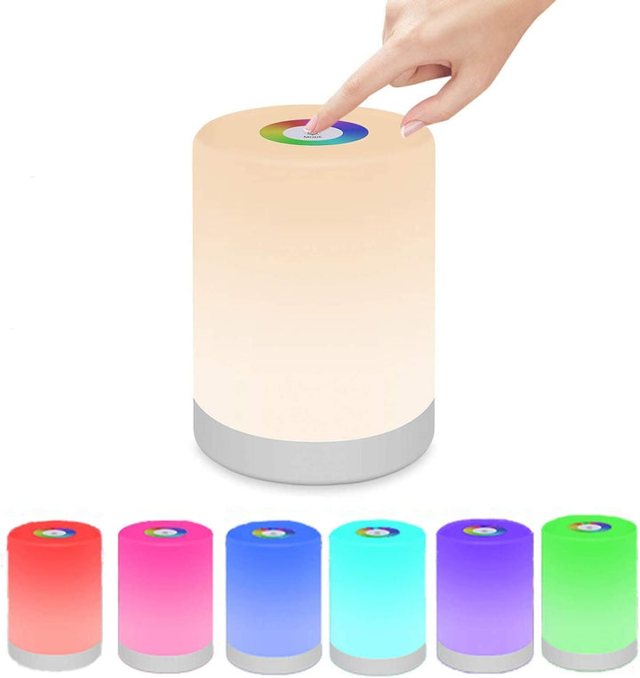 Dimmable Portable LED Lamp – Color Changing Table Lamp with Touch Control for Cozy Lighting | Bowlift