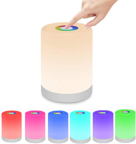 Dimmable Portable LED Lamp – Color Changing Table Lamp with Touch Control for Cozy Lighting | Bowlift