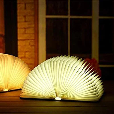 BowLift | Foldable Book Lamp with Warm LED Lighting - StoryGlow