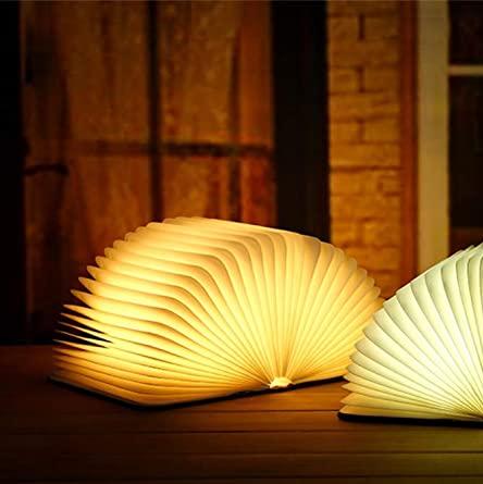 BowLift | LED Table Lamp in Book Design