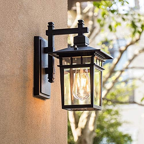 BowLift | Elegant Outdoor Wall Light Alessio Black