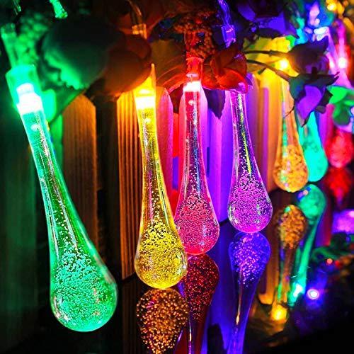 BowLift | LED Water Drop Solar Lights