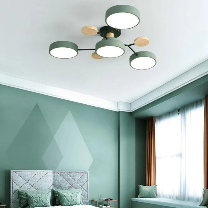 BowLift | Contemporary Round Iron LED Chandelier | Energy-Efficient. Stylish Lighting for Living Rooms. Dining Areas & Entryways