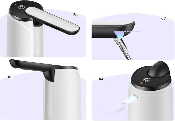 BowLift | Portable USB Rechargeable Water Dispenser – Hydravo (1+1 FREE)