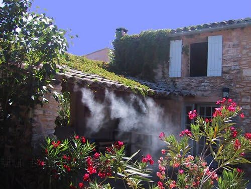 BowLift | Spray irrigation system – Water hose with spray nozzles for refreshing cooling in the garden