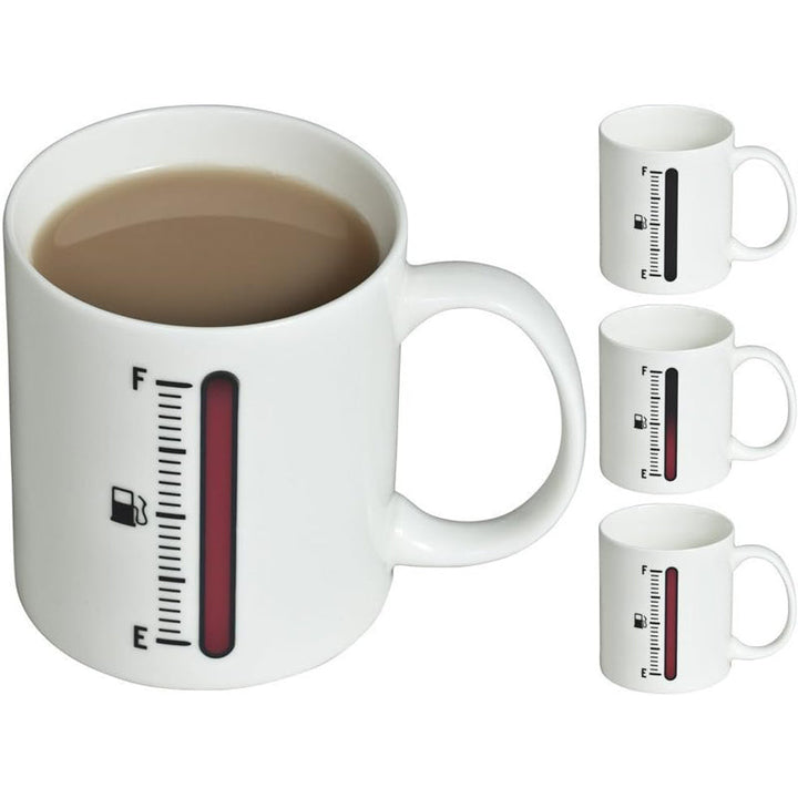 Full Fuel Programmer Magic Heat Sensitive Color Changing Ceramic Coffee Mug | Bowlift