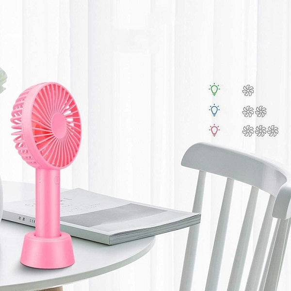 Mini Rechargeable Fan With a Stand | Bowlift