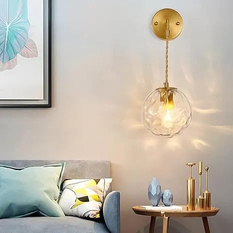 BowLift | SphereLuxe – Scandinavian Wall Light with Adjustable Lighting