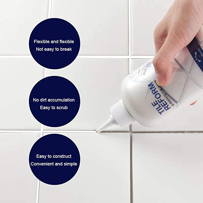 Waterproof grout for tiles (1 free spatula) | Bowlift