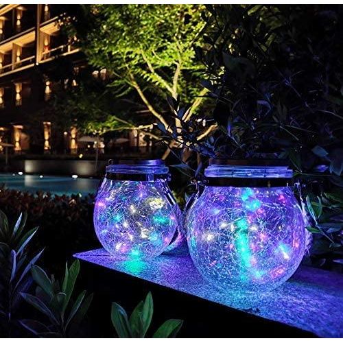 Solar Mason Jar Lamp - Lunara | Bowlift