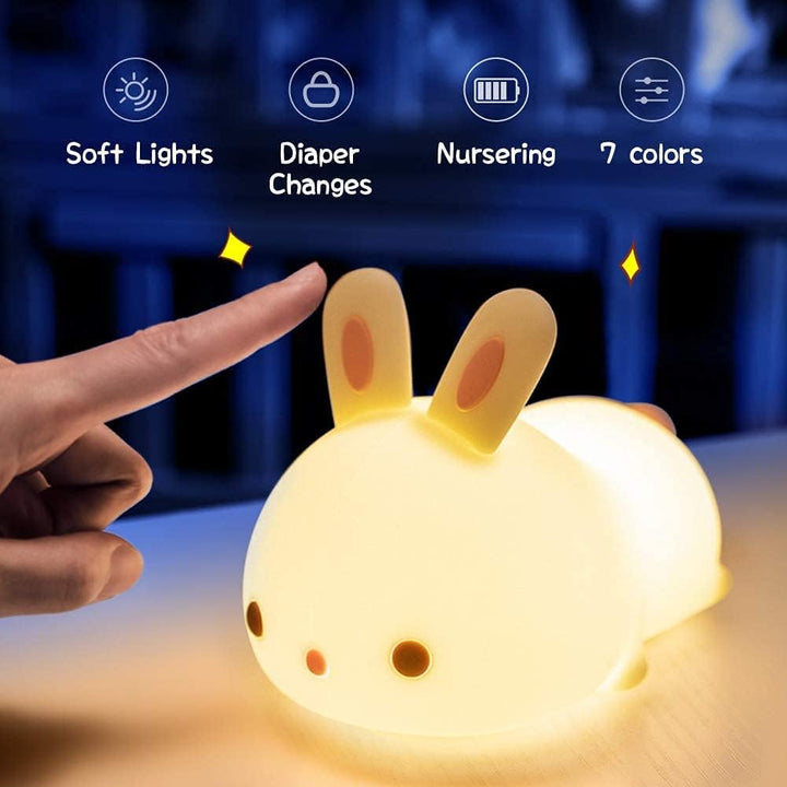 BowLift | RabbitDream Nightlight Magical Rabbit with Color Changing LED Light
