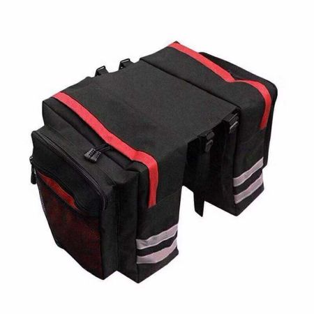 BowLift | Rear Rack Double Pannier Bike Trunk Bag for MTB and Touring Bicycles