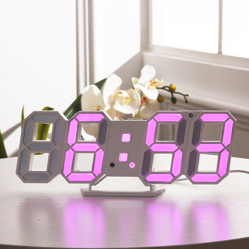 Digital LED Clock with Large Display and Sleep Mode Bowlift