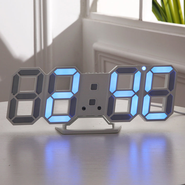 Digital LED Clock with Large Display and Sleep Mode Bowlift