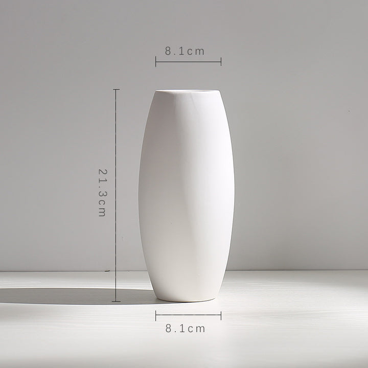 Elegant Slim Ceramic Flower Vase