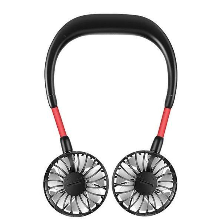 USBPortable Fan Cold Fan Hands Free Neck Fan Hanging Rechargeable Mini Sports Fan | Bowlift