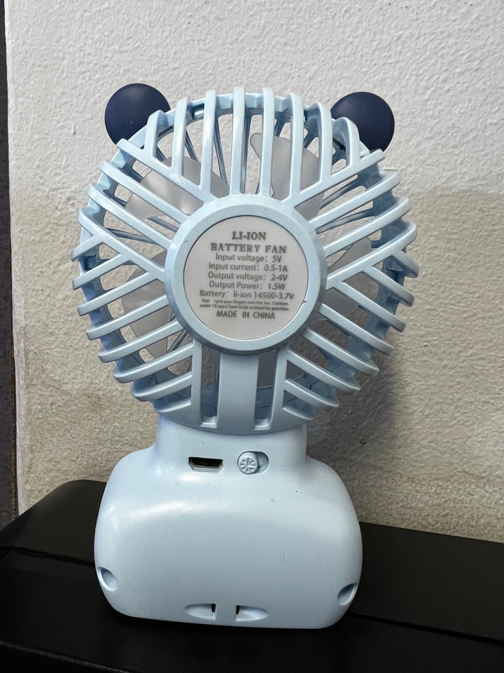 Mini Teddy Desktop Fans | Bowlift