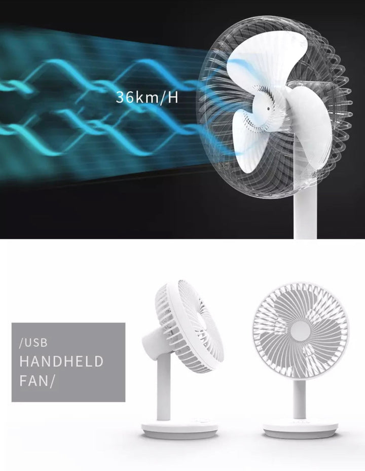 Rechargeable Mini USB Desktop Fan | Bowlift